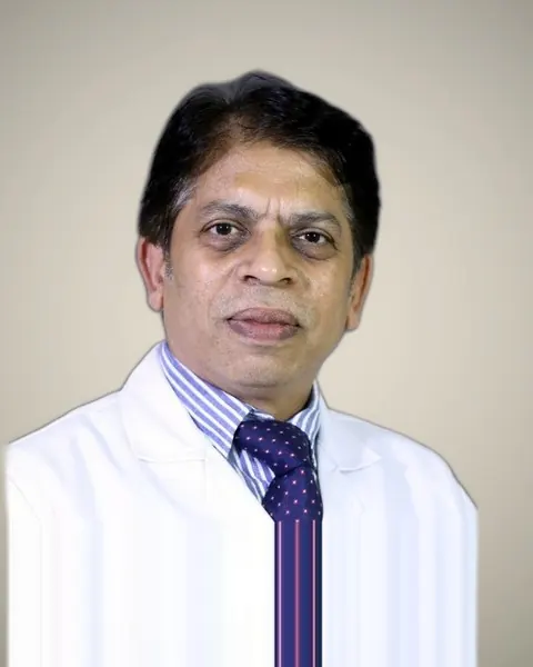 Portrait of Dr Rajiv Lochan J, liver transplant surgery